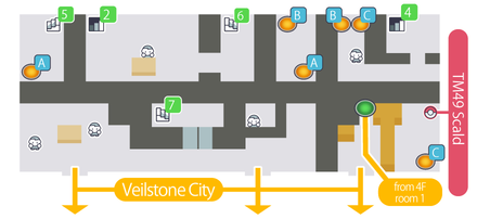 BDSP - Galactic HQ 1st Floor