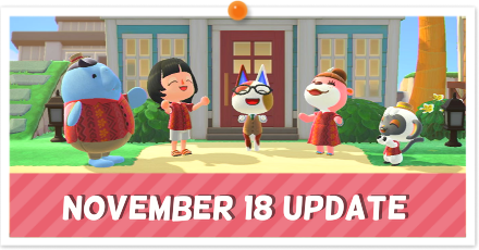 ACNH - November 18 Update
