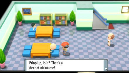 Nicknaming Caught Pokemon