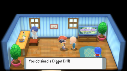 Pokemon BDSP - Digger Drill