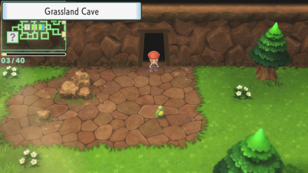 Pokemon BDSP - Grassland Cave Hideaway
