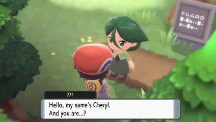 BDSP - Cheryl at Eterna Forest