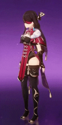 Genshin - Rotating Rolling Waves Outfit Showcase