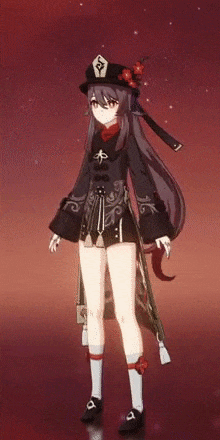 Genshin - Rotating Plum Blossom Bouquet Outfit Showcase