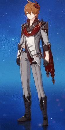 Genshin - Rotating Blades of Glory Outfit Showcase