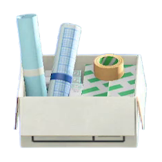 The Fabric tape version of Office Materials