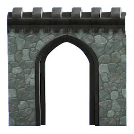 The Dark Gray version of Castle Gate