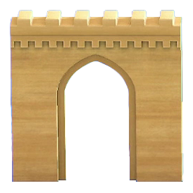 The Light Brown version of Castle Gate