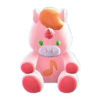 The Orange version of Dreamy Unicorn Toy