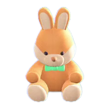 The Orange version of Dreamy Rabbit Toy