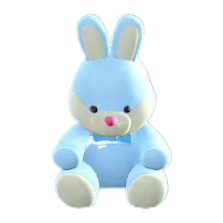 The Light Blue version of Dreamy Rabbit Toy