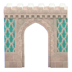 The Blue and White version of Castle Gate