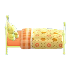 The Yellow version of Dreamy Bed