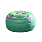 The Blue version of Moroccan Footrest