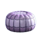 The Purple version of Moroccan Footrest