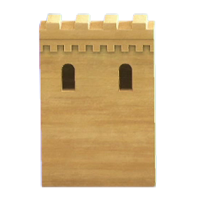 The Light Brown version of Castle Wall