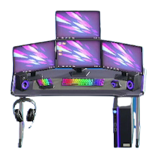 The Black version of Gaming Desk