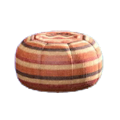 The Brown version of Moroccan Footrest