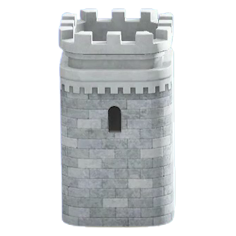 The Gray version of Castle Tower