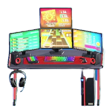 The Rhythm game version of Gaming Desk