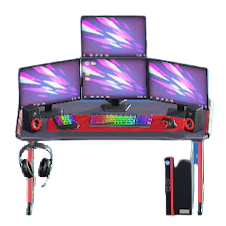The Desktop version of Gaming Desk