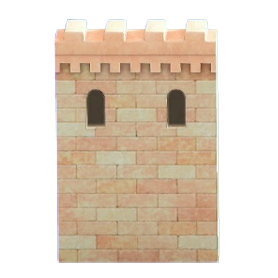 The Pink-beige version of Castle Wall