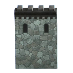 The Dark Gray version of Castle Wall