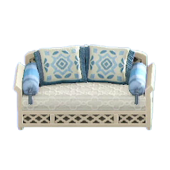 The White version of Moroccan Sofa