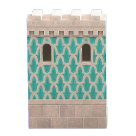 The Blue and White version of Castle Wall