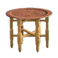 The Bronze version of Moroccan Tray Table