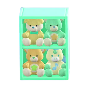 The Green version of Dreamy Shelves