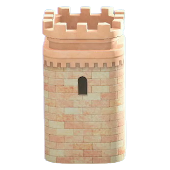 The Pink-beige version of Castle Tower