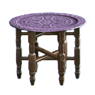 The Purple version of Moroccan Tray Table