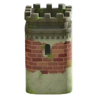 The Damaged version of Castle Tower