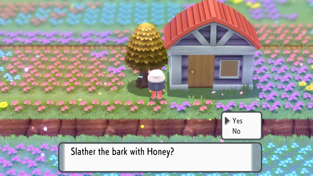 Pokemon BDSP Slather Honey Tree