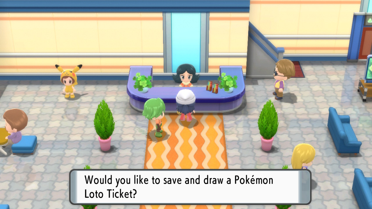 Pokemon BDSP Lottery