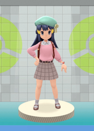 Pokemon BDSP Dawn Spring Style