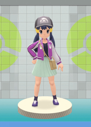 Pokemon BDSP Dawn Gengar Jacket Style