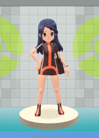 Pokemon BDSP Dawn Cyber Style