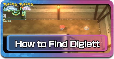 How to Find Diglett in the Grand Underground | Pokemon Brilliant Diamond and Pearl (BDSP)｜Game8