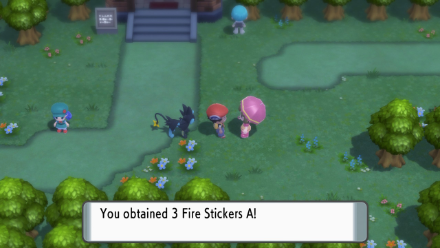 BDSP - Get Fire Stickers A