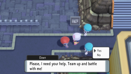 BDSP - Help Dawn with Team Galactic