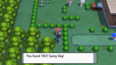 BDSP - Get TM Sunny Day