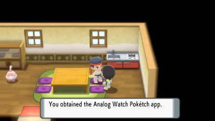 BDSP - Get Analog Watch Poketch App