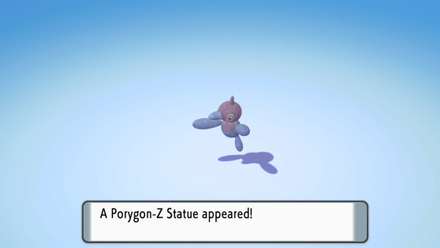 Pokemon BDSP - Porygon-Z Statue