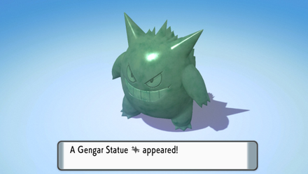 Pokemon BDSP - Shiny Gengar Statue