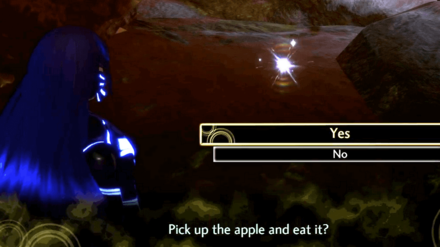 A Goddess Stolen Eat the Apple