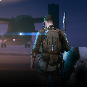 Battlefield 2042 - Bad Santa Player Card Image