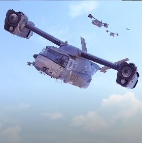 Battlefield 2042 - Gunship Hustle Player Card Image