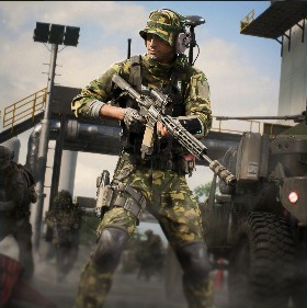 Battlefield 2042 - Cyber Assault Player Card Image